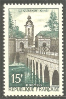 341 France Yv 1106 Le Quesnoy 15 F Remparts Fortifications Pont Bridge Brücke Ponte MNH ** Neuf SC (1106-1c) - Militaria
