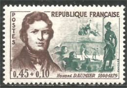 342 France Yv 1299 Daumier Peintre Ratapoil Painter MNH ** Neuf SC (1299-1b) - Other & Unclassified
