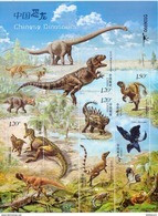 China 2017-11 Stamps  Dinosaur Sheetlet+S/S - Prehistorics