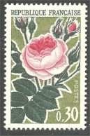 343 France Yv 1357 Rose Fleur Flower Blume MNH ** Neuf SC (1357-1b) - Rozen