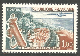 343 France Yv 1355 Le Touquet Plage Beach Golf Avion Airplane Flugzeug Aereo MNH ** Neuf SC (1355-1c) - Golf