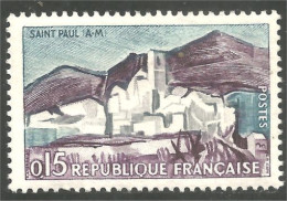 343 France Yv 1311 Saint Paul De Vence Tourisme MNH ** Neuf SC (1311-1b) - Autres & Non Classés