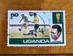 Uganda Football 50C Fine Used - Uganda (1962-...)