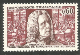 344 France Yv 1487 Académie Des Sciences Fontenelle MNH ** Neuf SC (1487-1b) - Otros & Sin Clasificación