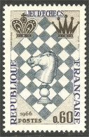 344 France Yv 1480 Chess Festival Echecs Schach Scacchi Ajedrez MNH ** Neuf SC (1480-1c) - Unclassified