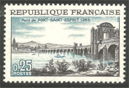 344 France Yv 1481 Pont Saint Esprit Bridge Brucke Ponte MNH ** Neuf SC (1481-1b) - Brücken