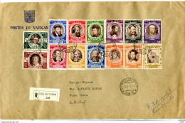 Concilio Di Trento Serie CPL Su Busta - Unused Stamps