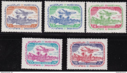 1963 ARABIA SAUDITA/SAUDI ARABIA, SG 462/466 Set Of 5 MNH/** - Saudi Arabia
