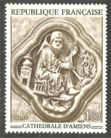 345 France Yv 1586 Bas-relief Cathédrale Amiens Cathedral MNH ** Neuf SC (1586-1b) - Monumentos