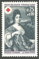 345 France Yv 1580 Croix Rouge Mignard Le Printemps MNH ** Neuf SC (1580-1b) - Red Cross