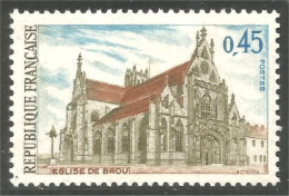 345 France Yv 1582 Tourisme Église De Brou Church Kirche Ain MNH ** Neuf SC (1582-1d) - Autres & Non Classés