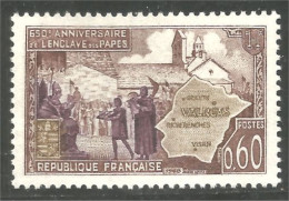 345 France Yv 1562 Enclave Valréas Pape Pope MNH ** Neuf SC (1562-1b) - Aardrijkskunde