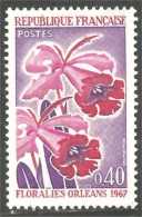 345 France Yv 1528 Floralies Orléans Fleurs Flower Blume MNH ** Neuf SC (1528-1c) - Otros & Sin Clasificación