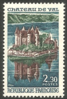 345 France Yv 1506 Chateau De Val Castle Castello Schloss MNH ** Neuf SC (1506-1c) - Sonstige & Ohne Zuordnung