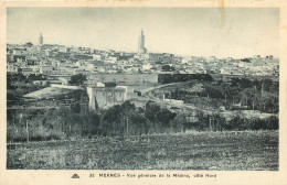 MEKNES  La Medina Coté Nord 37  ( Recto Verso) KEVREN619 - Meknes