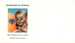 Enveloppe Vierge - Senegal 1980  Année De L'enfant  51 (scan Recto-verso) KEVREN0617 - Collections
