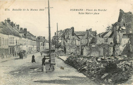Dormans - Les Ruines - Place Du Marché  Rare Dans Cette édition  LA PENSEE 24  (scan Recto-verso) KEVREN0612 - Dormans