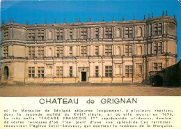 GRIGNAN  Le Chateau Drome  Belle Carte    12  (scan Recto-verso) KEVREN0625 - Grignan