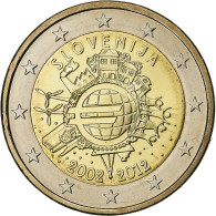 Slovénie, 2 Euro, €uro 2002-2012, 2012, SPL+, Bimétallique - Eslovenia