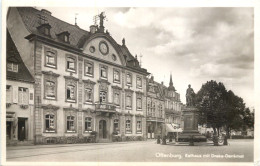 Offenburg - Rathaus Mit Drake Denkmal - Offenburg