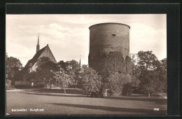 AK Salzwedel, Burgturm Und Kirche  - Salzwedel