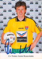 Fußball-Autogrammkarte AK Armin Reutershahn KFC Uerdingen 95-96 FC Bayer Hamburger SV Borussia Dortmund - Autographes