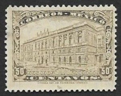 SD)1923 MEXICO COMMUNICATIONS BUILDING 50C SCT 648, MNH - Messico