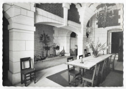 SELLES SUR CHER LOIR ET CHER - LE CHATEAU, LA SALLE A MANGER, PHOTO VERITABLE JF DORE BLOIS, CARTE SEMI MODERNE DENTELEE - Selles Sur Cher