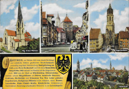 ROTTWEIL BADE WURTEMBERG - KAPELLENTURM, TEILANSICHT, SCHWARZES TOR, HLG KREUZ MUNSTER, VOIR LE SCANNER - Rottweil