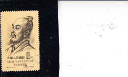 CINA  1955 - Savants (usato) - Used Stamps