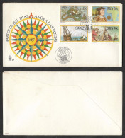 SD)1982 SOUTHWEST AFRICAN  FIRST DAY COVER, COMPLETE SERIES BOATS, DISCOVERY OF THE COAST OF SOUTHWEST AFRICAN BY BARTOL - Altri - Africa