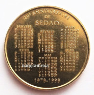 Monnaie De Paris 93.Aulnay Sous Bois - SEDAO 20 Ans 1998 - Non Datati