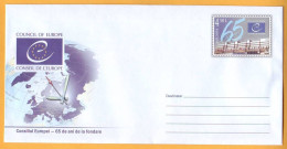 2014 Moldova Moldavie Moldau 65 Years Of Creation Of The Council Of Europe Cover - European Ideas