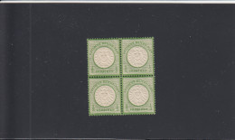 DR: MiNr. 17a, Viererblock, Postfrisch, BPP Attest - Unused Stamps