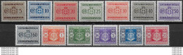 1945 Italia Luogotenenza Segnatasse Bc MNH Sassone N. 73/85 - Autres & Non Classés