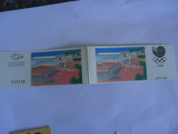 GREECE  MNH    STAMPS IMPERFORATE   BOOKLET 1988 OLYMPIC  GAMES  SEOUL 1988 - Verano 1988: Seúl