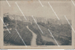 Bg225 Cartolina Potenza Citta' Panorama 1922 - Potenza