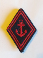 ECUSSON LOSANGE DE BRAS MOD 45, TROUPES COLONIALES, TROUPES DE MARINE (4) - Patches