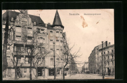 AK Berlin-Neukölln, Hertzbergstrasse Mit Gasthaus  - Neukölln