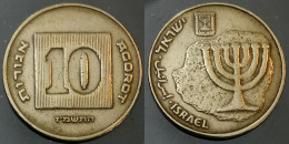 Monnaie Israël - 5747 (1987) - 10 Agorot - Israel