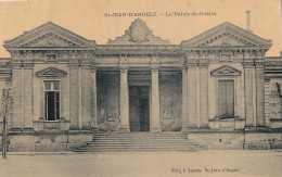 C8-17) SAINT JEAN  D ' ANGELY -  LE PALAIS DE JUSTICE  - ( EDIT. S JEANNE - 2 SCANS ) - Saint-Jean-d'Angely