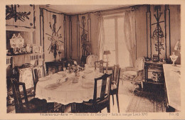 C18-27) TILLIERES SUR AVRE - HOSTELLERIE DU BOIS JOLY - SALLE A MANGER LOUIS XVI - TEL. 12 - 2 SCANS ) - Tillières-sur-Avre