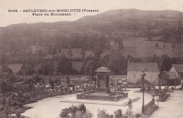 C1-88) SAULXURES SUR MOSELOTTE (VOSGES) PLACE DU MONUMENT - (  2 SCANS ) - Saulxures Sur Moselotte