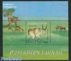 Uzbekistan 2014 Fauna S/s, Mint NH, Nature - Animals (others & Mixed) - Uzbekistán