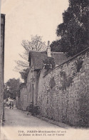 S5-75) PARIS MONTMARTRE (XVIII°) LA MAISON DE HENRI IV - RUE SAINT VINCENT - ( ANIMEE - HABITANTS - 2 SCANS ) - Arrondissement: 18