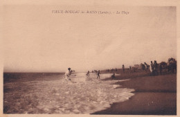 S8-40) VIEUX BOUCAU LES BAINS ( LANDES) LA PLAGE  - ( 2 SCANS ) - Vieux Boucau