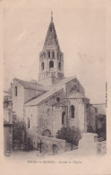 S12-07) BOURG  SAINT ANDEOL (ARDECHE)  ABSIDE DE L ' EGLISE  - ( 2 SCANS ) - Bourg-Saint-Andéol