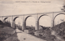 S14-87) SAINT YRIEIX (HAUTE VIENNE) VIADUC DE L'ETANG DERNIER - ( 2 SCANS ) - Saint Yrieix La Perche