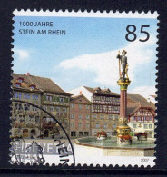 Suisse // Switzerland // 2000-2009 // 2007 //  1000 Ans De Stein Am Rhein Oblitérée 1er Jour, Fontaine No. 1219 - Used Stamps