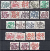 Switzerland / Helvetia / Schweiz / Suisse 1977- 1984 ⁕ Volksbräuche / Folk Customs ⁕ 21v Used - See Scan - Usados